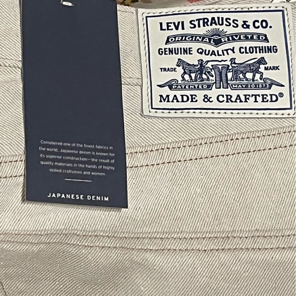 LEVI'S MADE & CRAFTED WOMEN'S THE COLUMN JEANS Size 32/14 - Picture 5 of 11